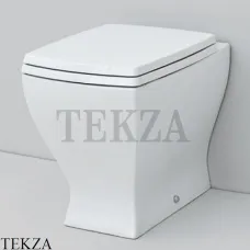 ArtCeram JAZZ Унитаз приставной, сиденье с микролифтом JZV002 01 00, белый глянец