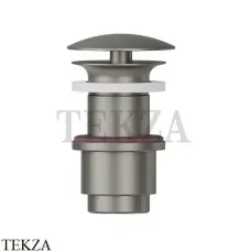 Newform Донный клапан для раковины 40-60 со свободным сливом 228.M0.070, Titanium satin