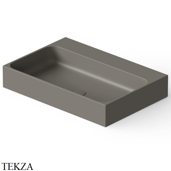 Dea Design Washbasins Раковина настольная квадратная 41х41 Solid Surface DD9083 410 3, Grey №3
