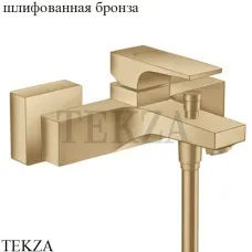 Hansgrohe Metropol Смеситель для ванны с рычаговой рукояткой, без гарнитура 32540140, Brushed Bronze