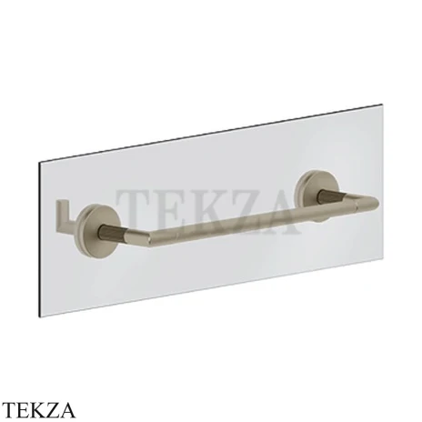 Gessi INGRANAGGIO Полотенцедержатель для крепления на стекло, 30 см 63924-149, Finox Brushed Nickel