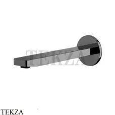 FIMA Carlo Frattini SNAP Излив для ванны настенный F2222CS, Brushed black chrome
