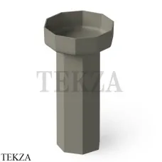 Dea Design Pedestal Basin Раковина напольная Solid Surface DD2025 480 4, Light Grey №4