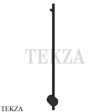 BRONER BRUNO H Электрический полотенцесушитель 100 без выключателя, NF.BR.007.100.0000.Ral 9005М, черный матовый