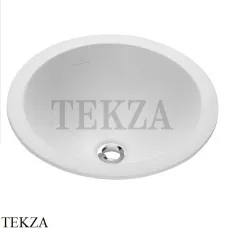 Villeroy & Boch Loop&Friends Раковина встраиваемая сверху D45, с переливом 61404501, белый глянец
