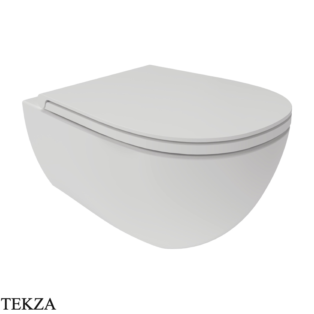 Flaminia IO унитаз подвесной GoClean чаша без ободка IO118GLAT, белый Latte матовый