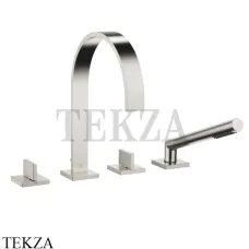 Dornbracht MEM Смеситель на борт ванны с гарнитуром 27532782-06, платина матовая