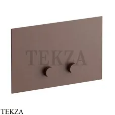 Fantini W216 Клавиша двойного смыва сочетается с TECE 91P9W216, Matt Copper PVD