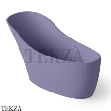 Dea Design Elegant Ванна отдельностоящая овальная 169x75 Solid Surface DD8613 1690 14, Lilac №14