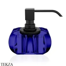 Decor Walther Kristall SSP Дозатор для мыла настольный 0933595, Capri blue-черный