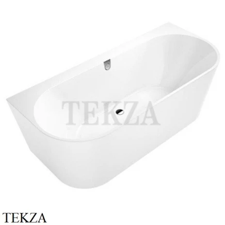 Villeroy & Boch Subway 2.0 Ванна пристенная 180x80 UBQ180OBR9CD00V-01, Quaryl, белый глянец