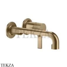Gessi INCISO Смеситель для раковины, внешняя часть 58088-726, Warm Bronze Br.