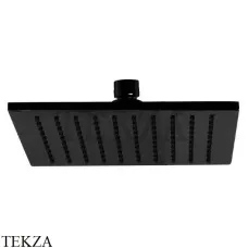 FIMA Carlo Frattini WELLNESS Верхняя лейка для кронштейна 20х20 см F2630/2NS, черный матовый