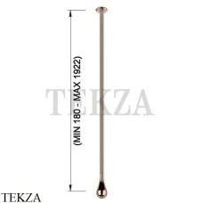 Gessi Goccia Излив для раковины потолочный под размер 33799-123, Copper глянец