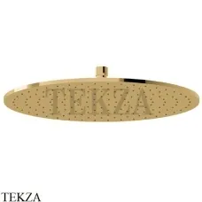 Newform Верхняя круглая лейка D400, без кронштейна 26535.59.097, PVD Brushed gold