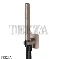 Newform Душевой комплект ручной душ латунь с выводом и держателем 854.M0.075, Copper Glossy