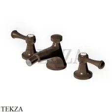 Zucchetti Agora Classic Смеситель для биде с донным клапаном ZAL370.P21, brushed chocolate PVD