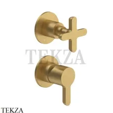 Fantini Icona Classic Смеситель для душа 3 потока, внешняя часть 53Q7R487B, Pure Brass PVD Fantini Icona Classic Смеситель для душа 3 потока, внешняя часть 53Q7R487B, Pure Brass PVD
