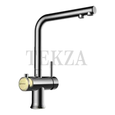 Omoikiri Hotaru Смеситель для кухни 4994052 хром | голубой