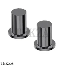 Ritmonio Diametro35 Impronte PRISMA Ручки для смесителя PR51MB011 CRB, Black Chrome