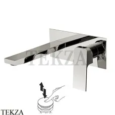 FIMA Carlo Frattini FIT Смеситель для раковины, внешняя часть, F3391WLX5SN Brushed nickel