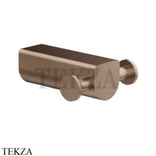 Gessi RILIEVO Крючок двойной для халата и полотенец 59522-708, Copper Brushed PVD