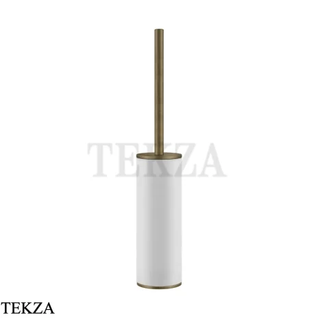 Gessi Inciso-Origini-Venti20 accessories Туалетный ершик напольный, белый 58543-713, Antique Brass