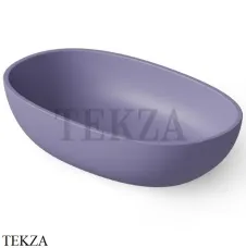 Dea Design Washbasins Раковина настольная овальная Solid Surface DD9078 600 14, Lilac №14