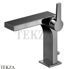 Keuco EDITION 11 Смеситель для раковины 150, с донным клапаном 51102130000, Хром черный шлифованный