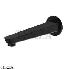 Newform O’RAMA Излив для ванны 190, настенный монтаж 68487.01.093, Matt black