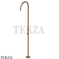 Zucchetti Helm Душевая колонна напольная, уличная ZHE771.XP91, brushed copper PVD