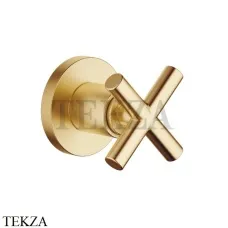 Dornbracht TARA Переключатель на два положения, внешняя часть 36200892-28, латунь сатин Brushed (23kt Gold)