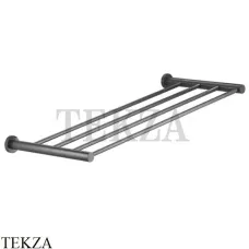 FIMA Carlo Frattini ROTOLA Полотенцедержатель-полка F6002/3CS, Brushed black chrome
