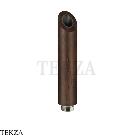 Gessi Душевая лейка Kneipp из розового дерева 32929-707, Black Metal Br. PVD