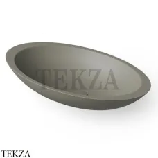 Dea Design Washbasins Раковина настольная овальная Solid Surface DD9005 600 4, Light Grey №4