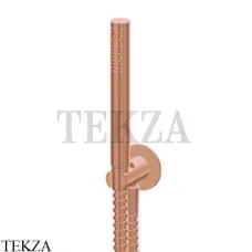 Newform Душевой комплект с ручной лейкой стержневой INOX 69645X.59.067, PVD Brushed copper bronze
