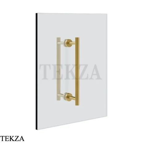 Gessi Ludovica Полотенцедержатель для крепления на стекло, 20 см 76630-716, золото Brushed