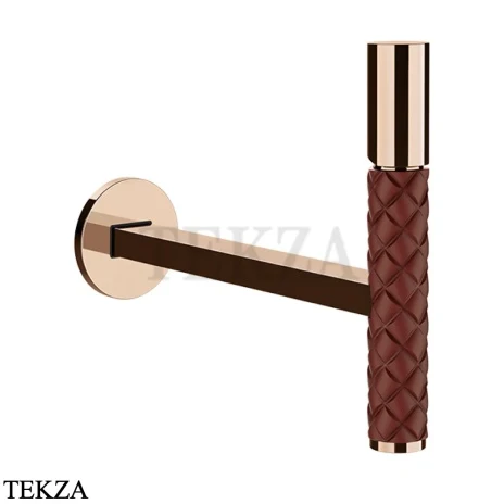 Gessi Pelle Tresse Смеситель для раковины, внешняя часть 78688-444, Red Cherry/ Copper PVD