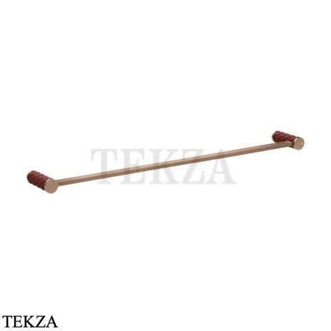Gessi Pelle Tresse Держатель для банного полотенца 60 см 78703-445, Red Cherry/ Copper Br. PVD