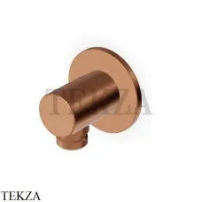 Zucchetti Шланговое подсоединение для ручного душа Z93924.P91, brushed copper PVD