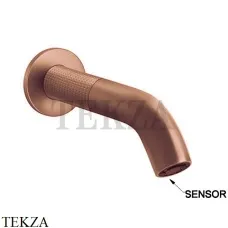 Gessi 316 CESELLO Электронный смеситель 20, внешняя часть 54415-708, Copper Brushed