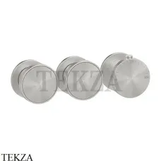 Gessi Origini NEUTRAL Термостат для душа 2 потока, внешняя часть 66334-149, Finox Brushed Nickel