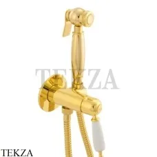 Migliore Oxford Гигиенический душ с встроенным смесителем 30531, золото глянец
