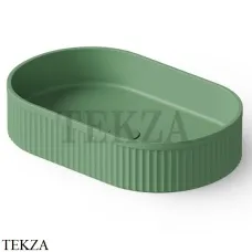 Dea Design Washbasins Раковина настольная 55х35 Solid Surface DD9801 550 12, Mint №12
