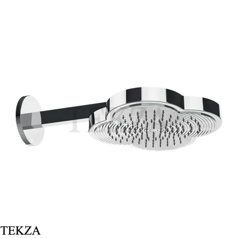 Gessi Ludovica Верхняя душевая лейка с кронштейном из стены 76149-031, хром глянец