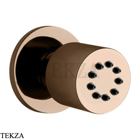 Gessi INCISO SHOWER Боковая форсунка поворотная 13375-030, Copper PVD