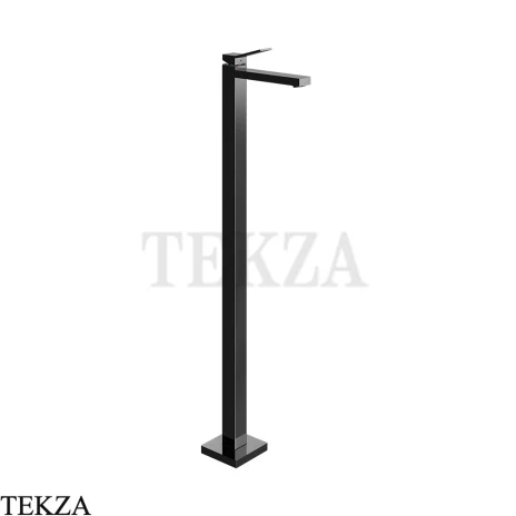 Gessi RETTANGOLO K Смеситель для раковины напольный, внешняя часть 53095-706, Black Metal PVD