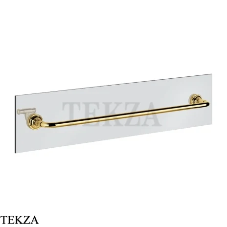 Gessi VENTI20 Полотенцедержатель для крепления на стекло, 60 см 65515-246, Gold PVD