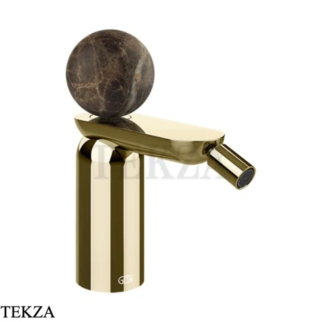 Gessi Perle Смеситель для биде без донного клапана 74168-710, шампань глянец