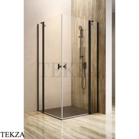 Radaway Nes KDD II Душевая дверь 100 см, правая R часть уголка, 10031100-54-01R, черный матовый